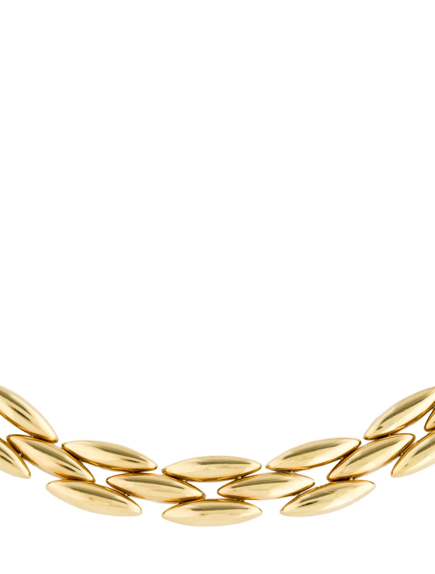 Cartier Vintage Gentiane Link Necklace