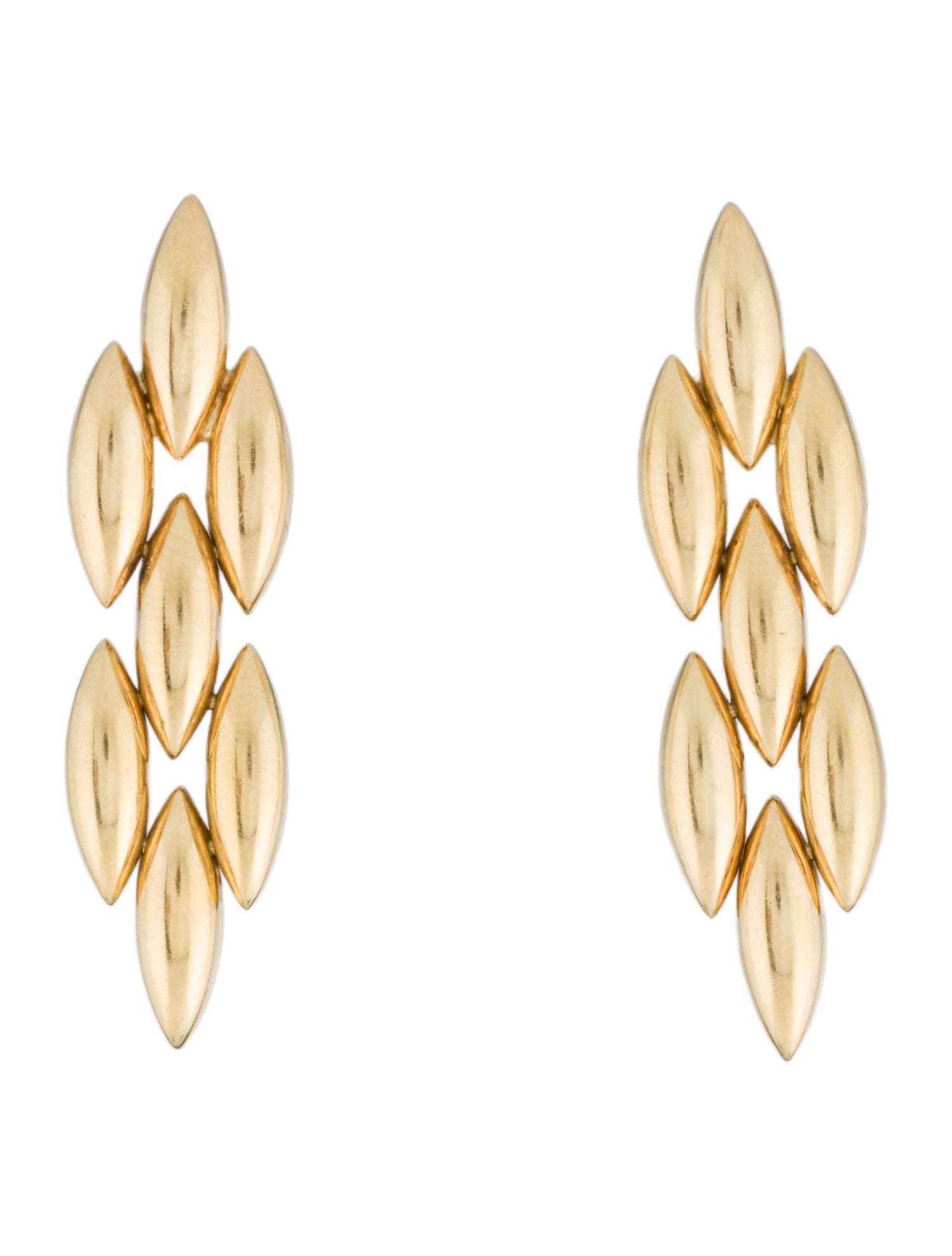 Cartier Vintage Gentiane Drop Earrings