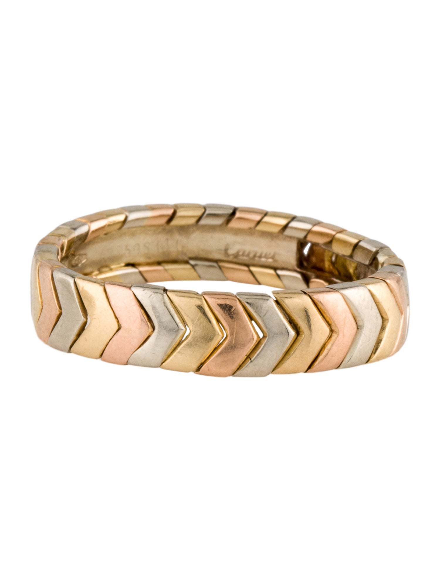 Cartier Vintage Chevron Band