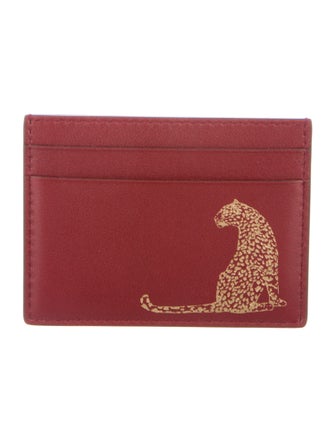 Cartier Leather Printed Card Holder