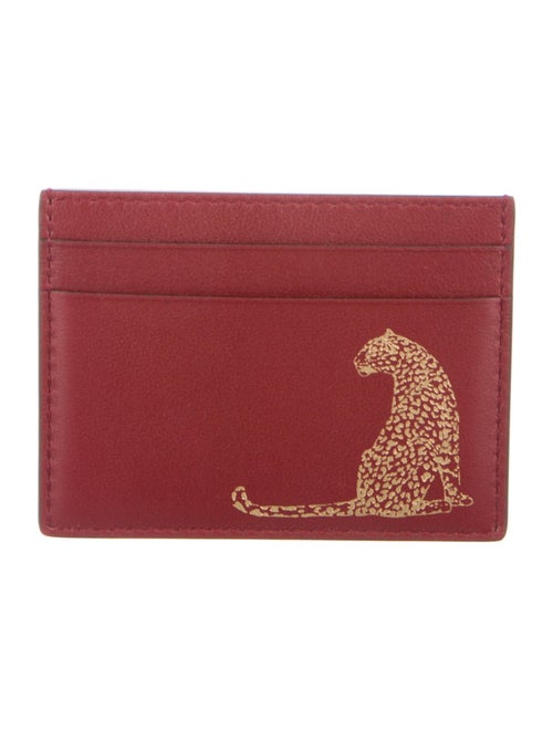 Cartier Leather Printed Card Holder