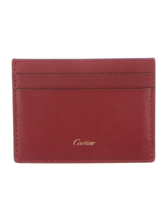 Cartier Leather Printed Card Holder