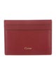 Cartier Leather Printed Card Holder