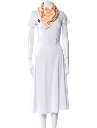 Cartier Silk Floral Print Scarf