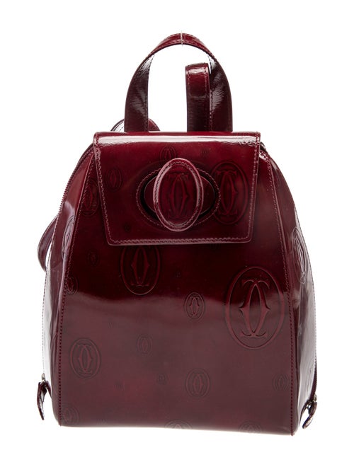 Cartier Patent Leather Backpack