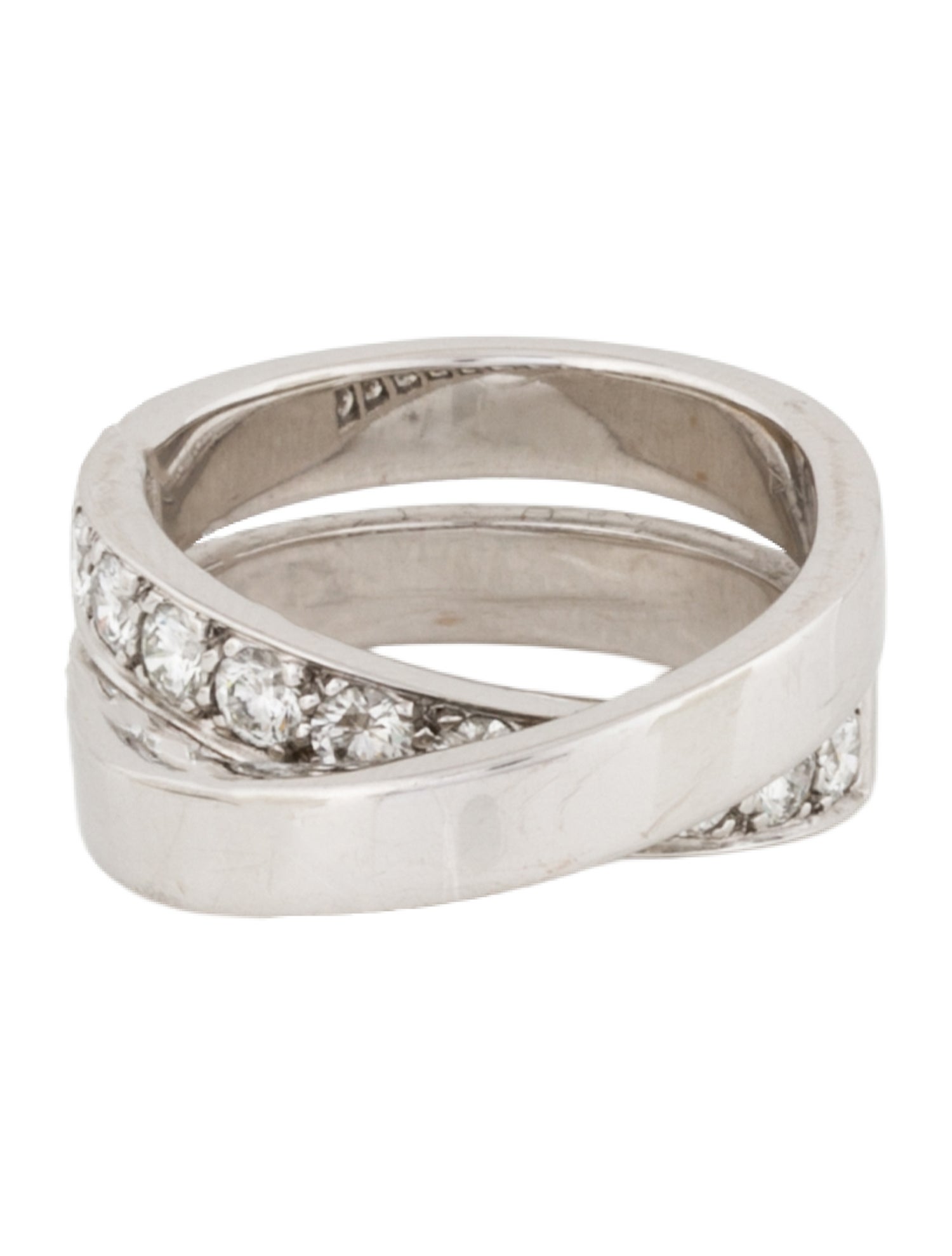 Cartier Vintage Diamond Paris Nouvelle Vague Ring
