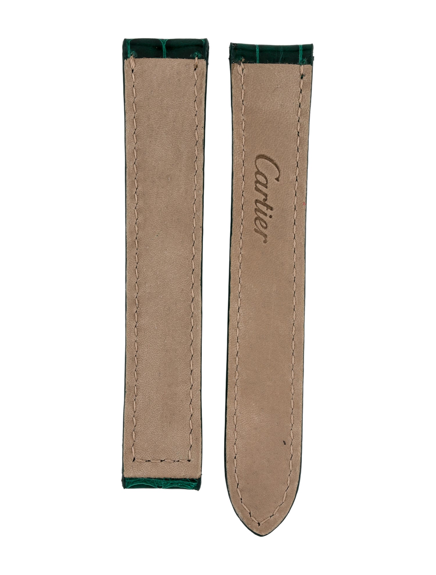 Cartier 16mm Alligator Watch Strap