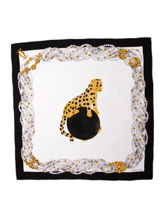 Cartier Silk Printed Scarf