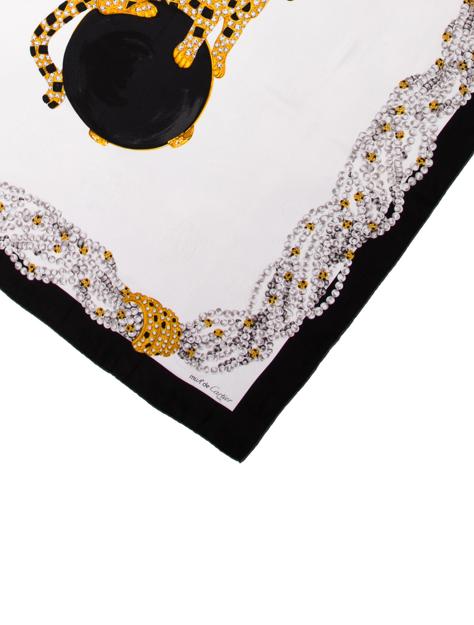 Cartier Silk Printed Scarf