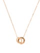 Cartier Paved LOVE Pendant Necklace