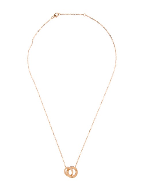 Cartier Paved LOVE Pendant Necklace