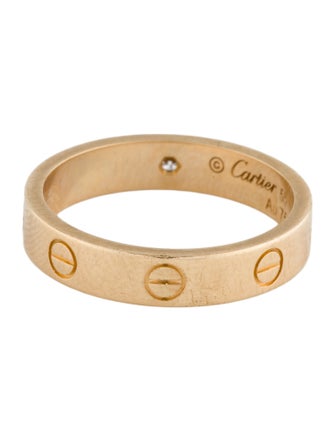 Cartier LOVE Ring, Small Model, 1 Diamond