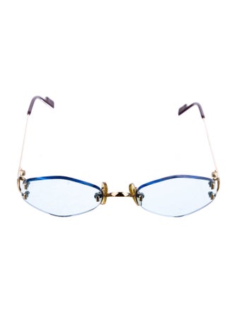 Cartier C de Cartier Cat-Eye Sunglasses