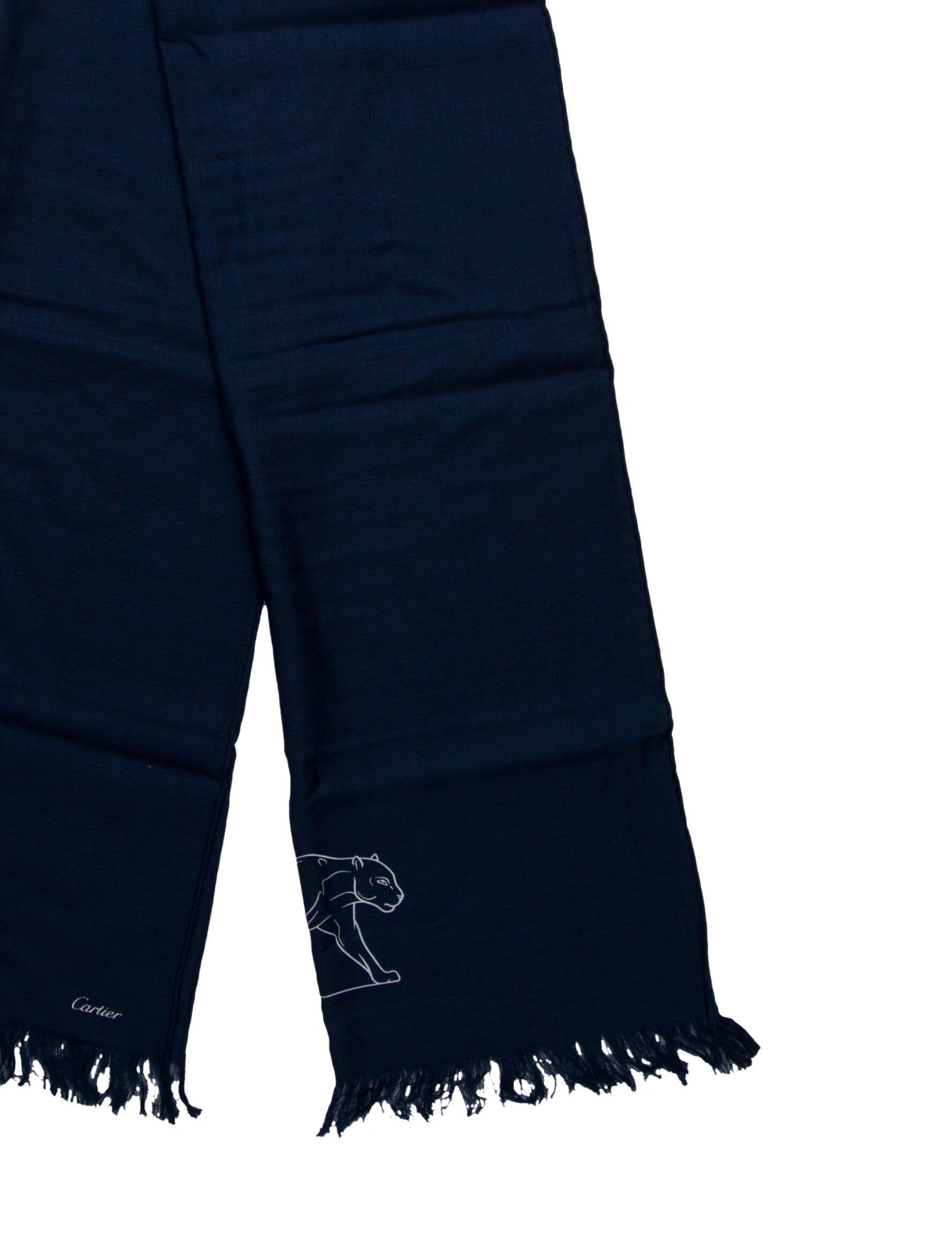 Cartier Wool Scarf w/ Tags
