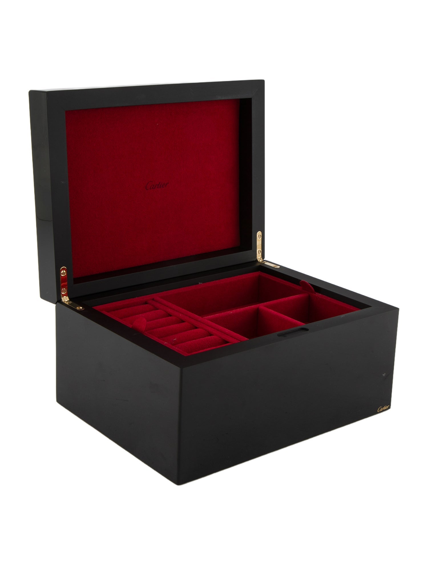 Cartier Lacquered Jewelry Box