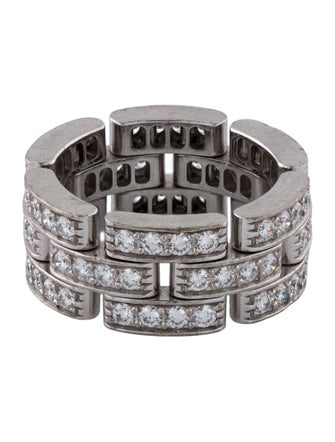 Cartier Diamond Maillon Panthère Ring, Pavéd