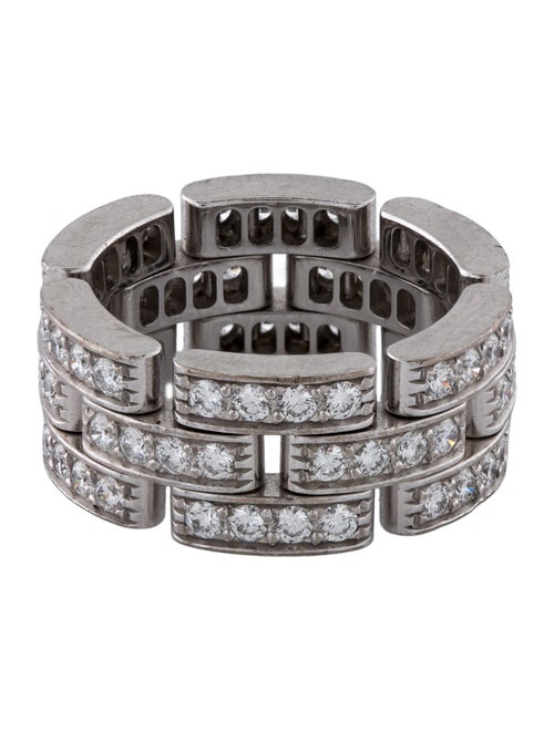 Cartier Diamond Maillon Panthère Ring, Pavéd