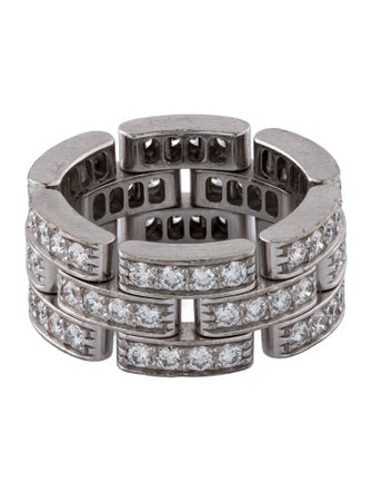 Cartier Diamond Maillon Panthère Ring, Pavéd