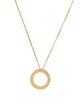 Cartier 3 Diamond LOVE Pendant Necklace