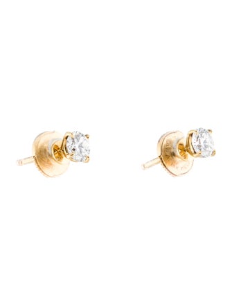 Cartier 18K Diamond Stud Earrings