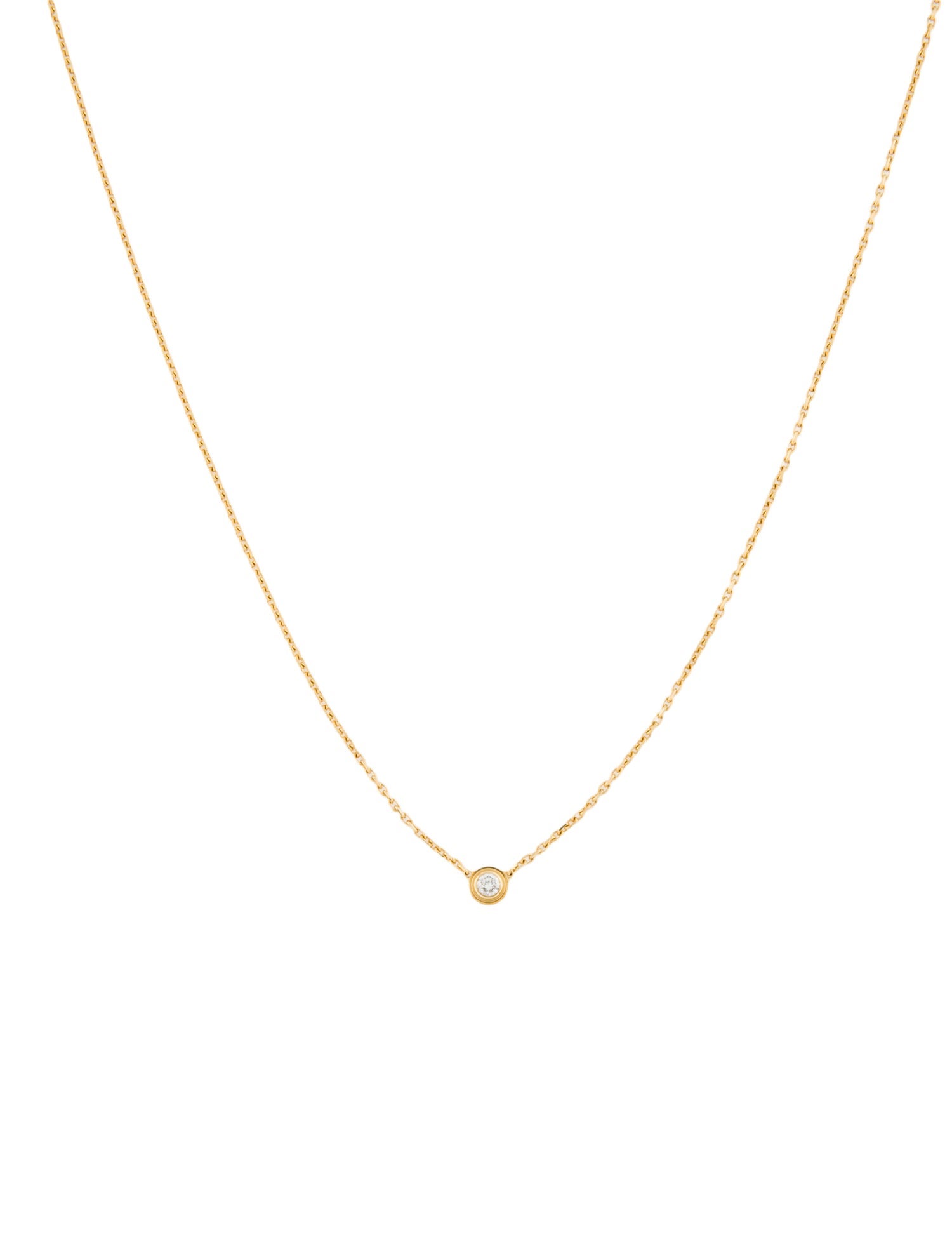 Cartier Diamond D'Amour Pendant Necklace, Mini Model