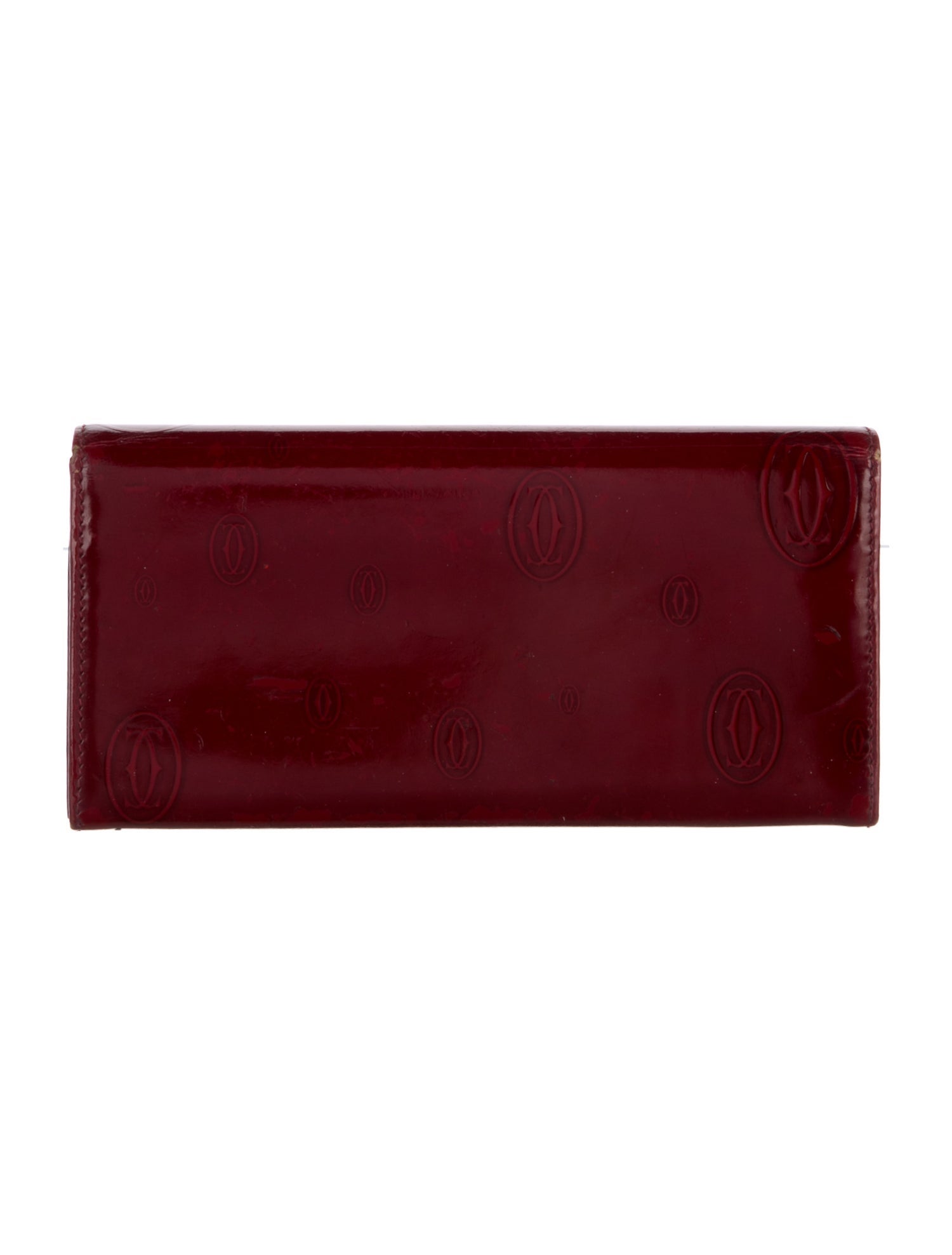 Cartier Patent Leather Wallet