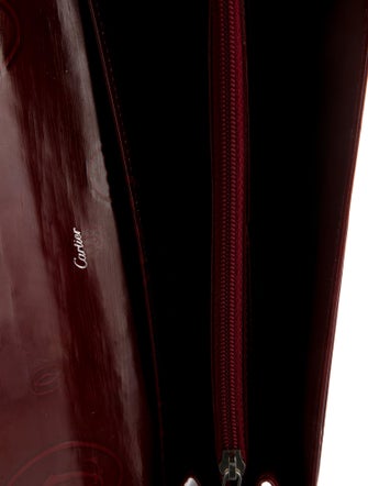 Cartier Patent Leather Wallet