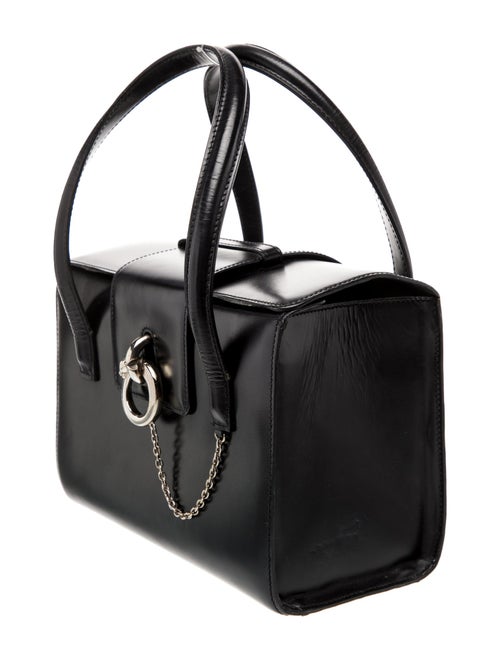 Cartier Leather Top Handle Bag