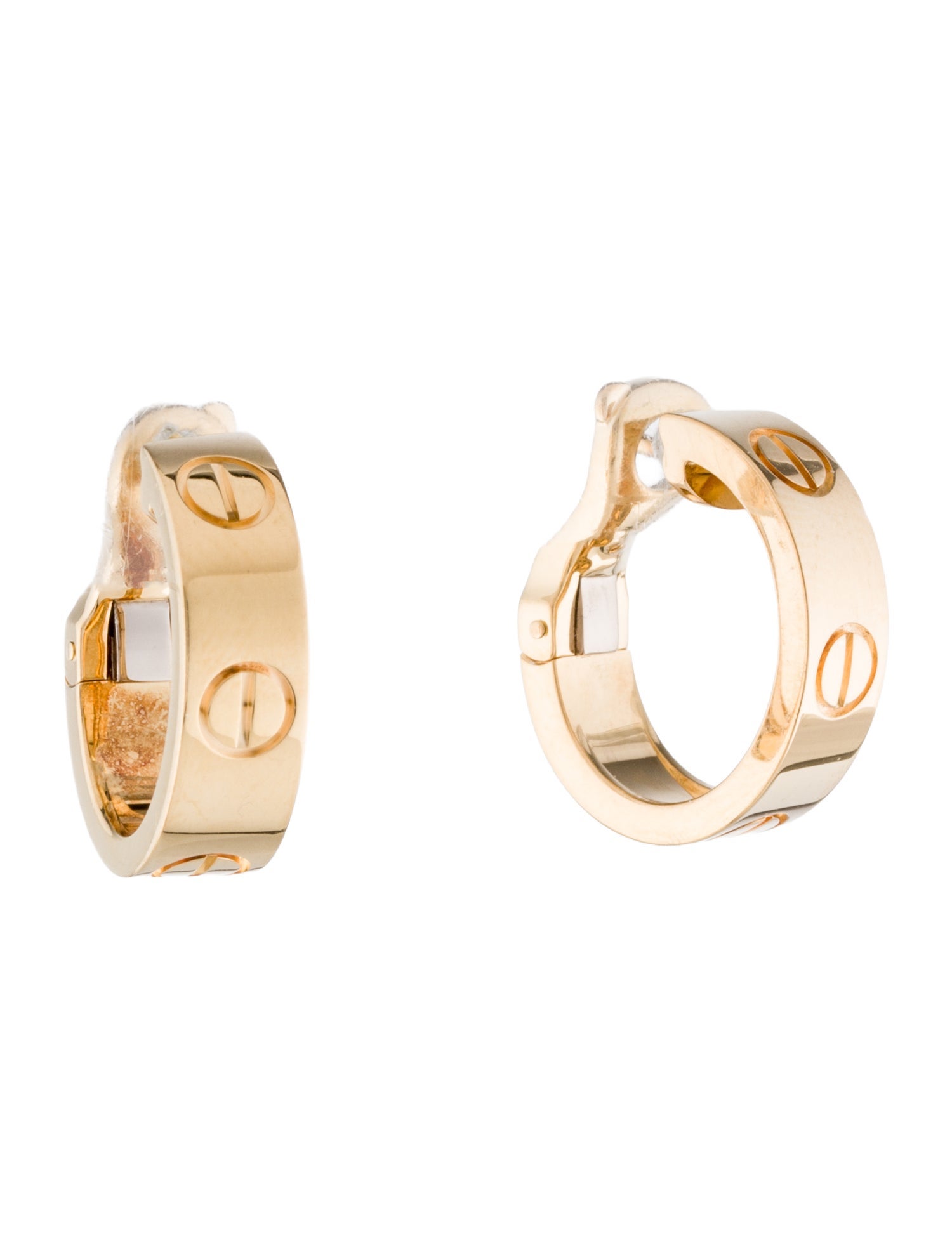 Cartier Love Hoop Earrings