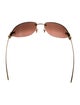 Cartier Cat-Eye Mirrored Sunglasses