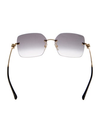 Cartier Panthère Square Sunglasses