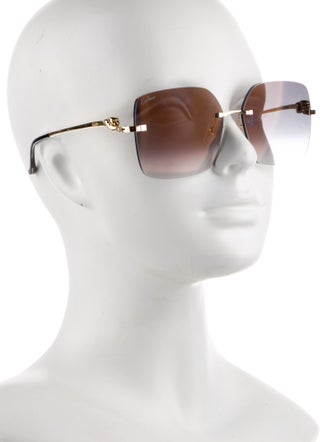 Cartier Panthère Square Sunglasses