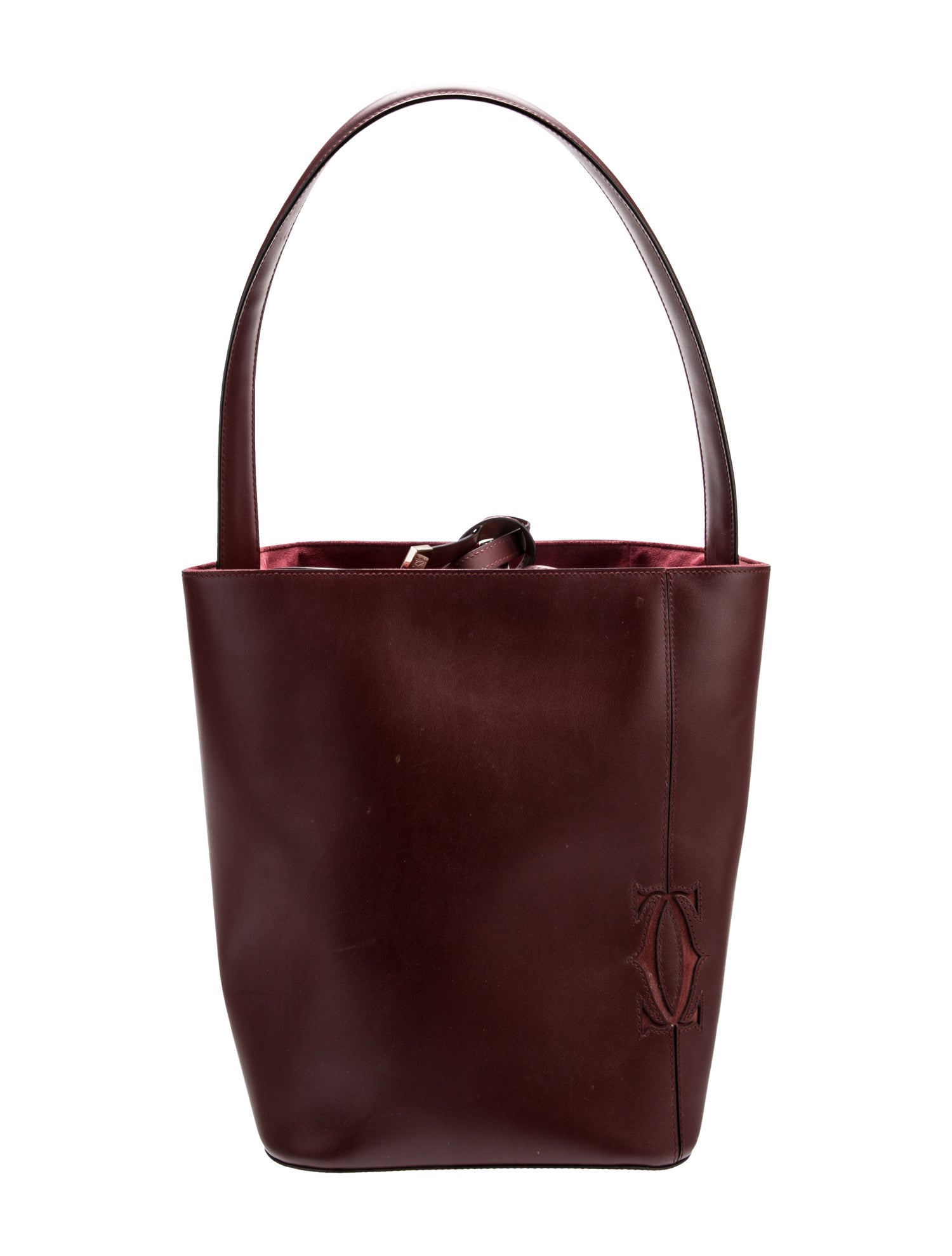 Cartier Leather Shoulder Bag