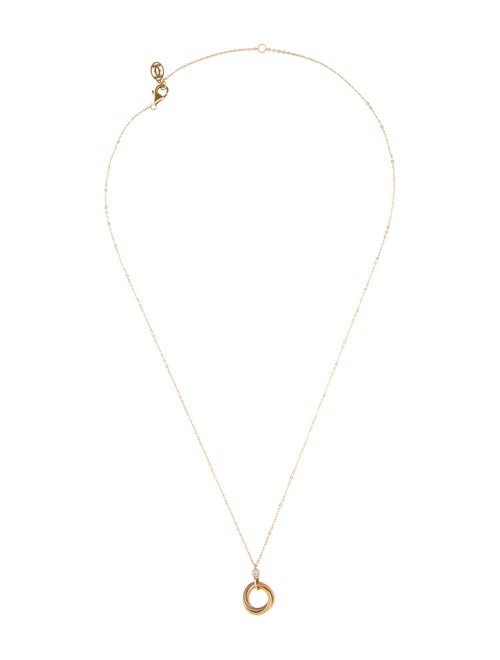 Cartier 1 Diamond Trinity Pendant Necklace