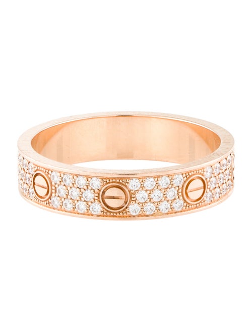 Cartier Paved Small LOVE Ring
