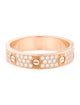 Cartier Paved Small LOVE Ring