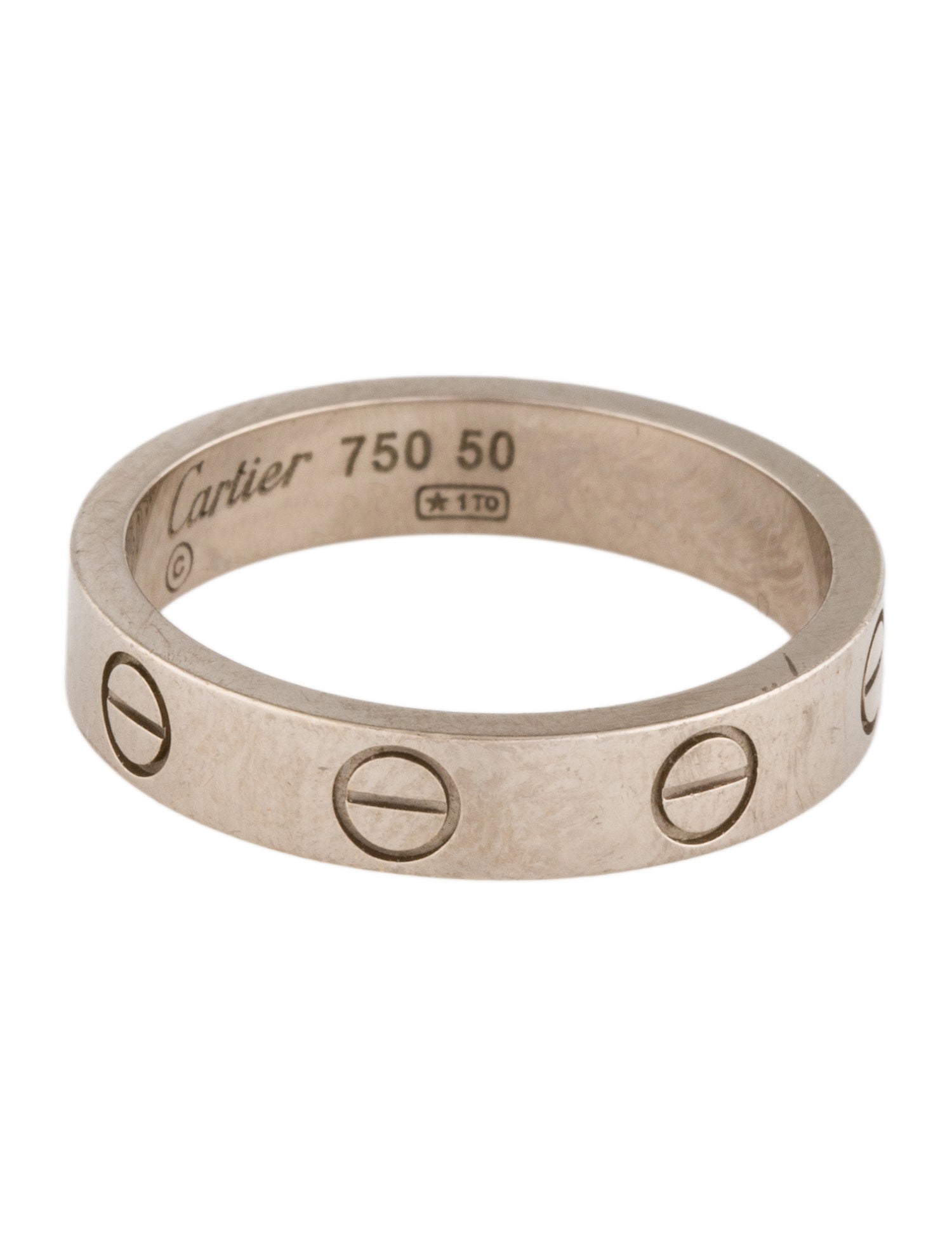 Cartier LOVE Ring, Small Model