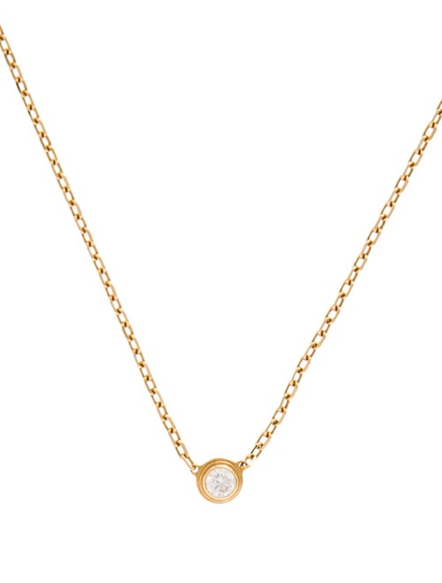 Cartier Small Diamond d'Amour Pendant Necklace