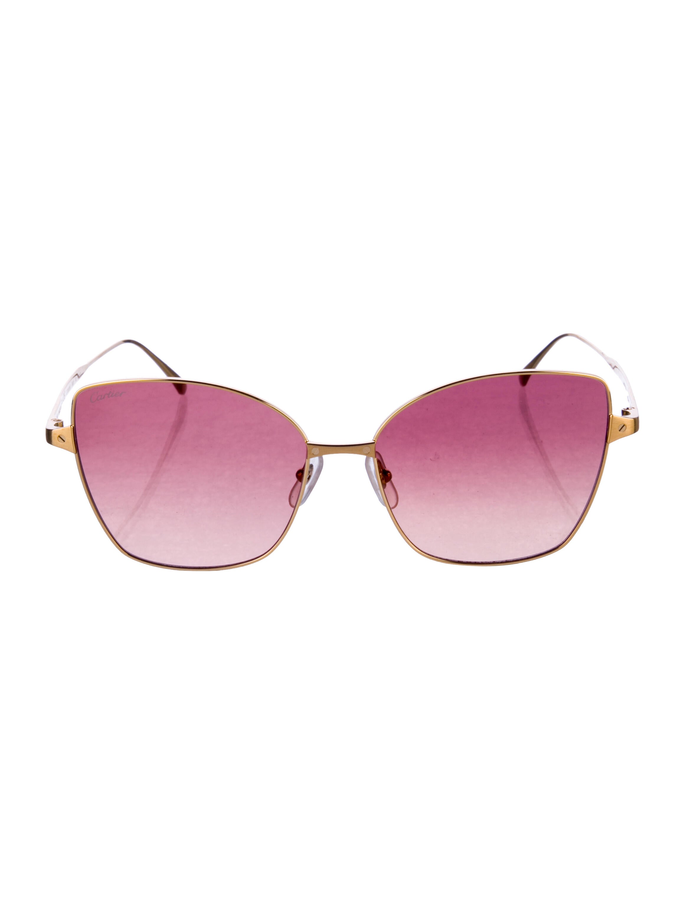 Cartier Oversize Gradient Sunglasses