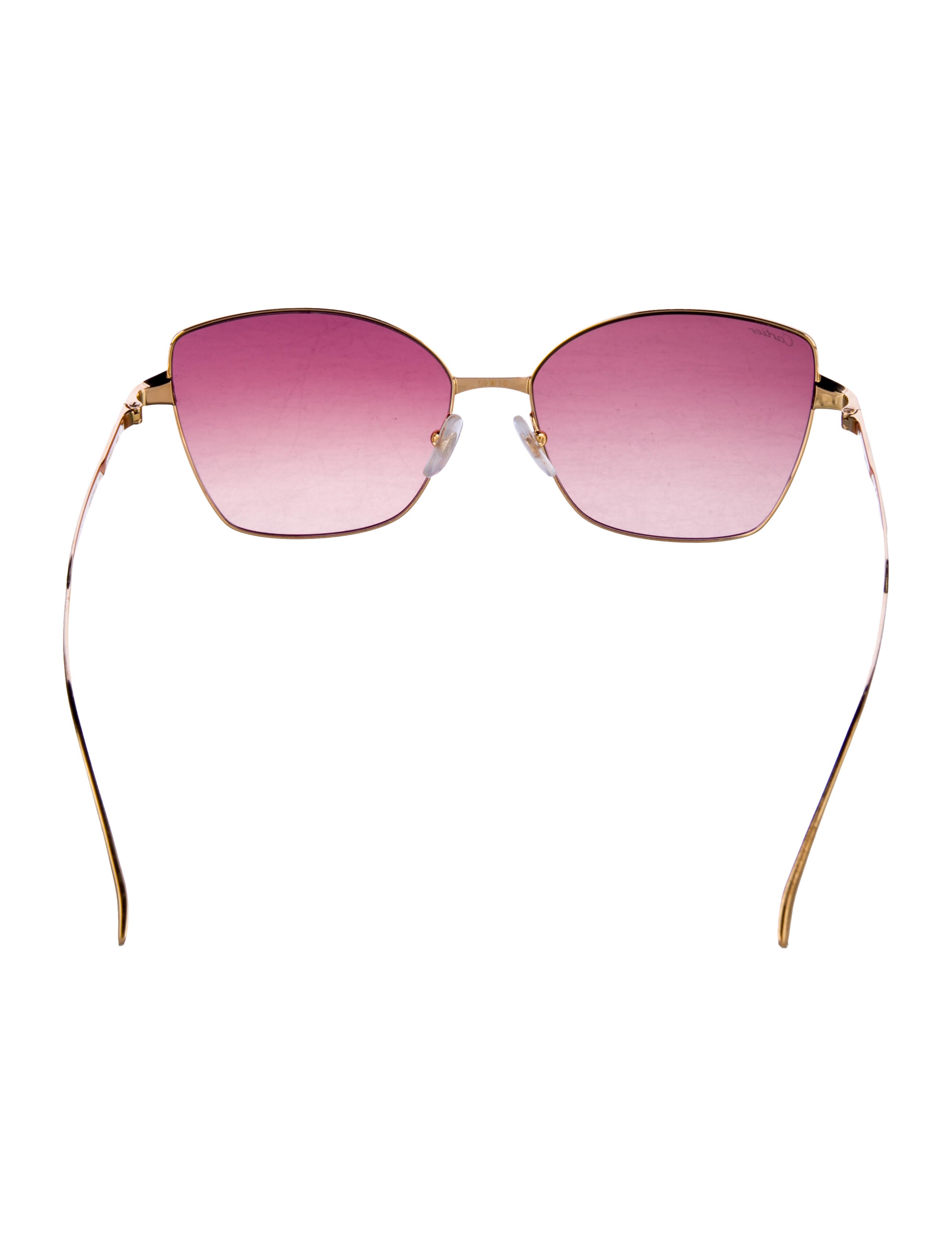 Cartier Oversize Gradient Sunglasses