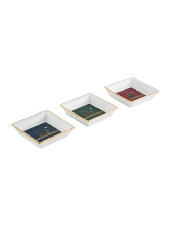 Cartier Set of 3 Panthere de Cartier Trinket Trays