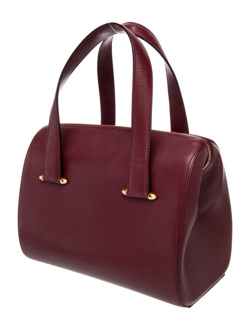 Cartier Saffiano Leather Top Handle Bag