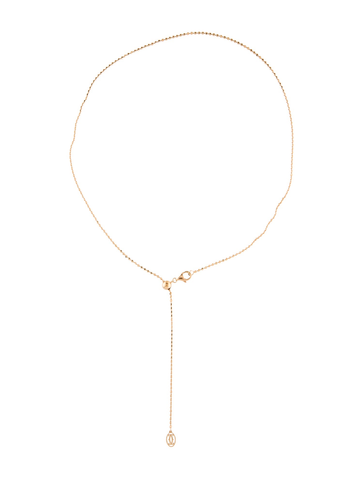 Cartier Bead Chain Necklace