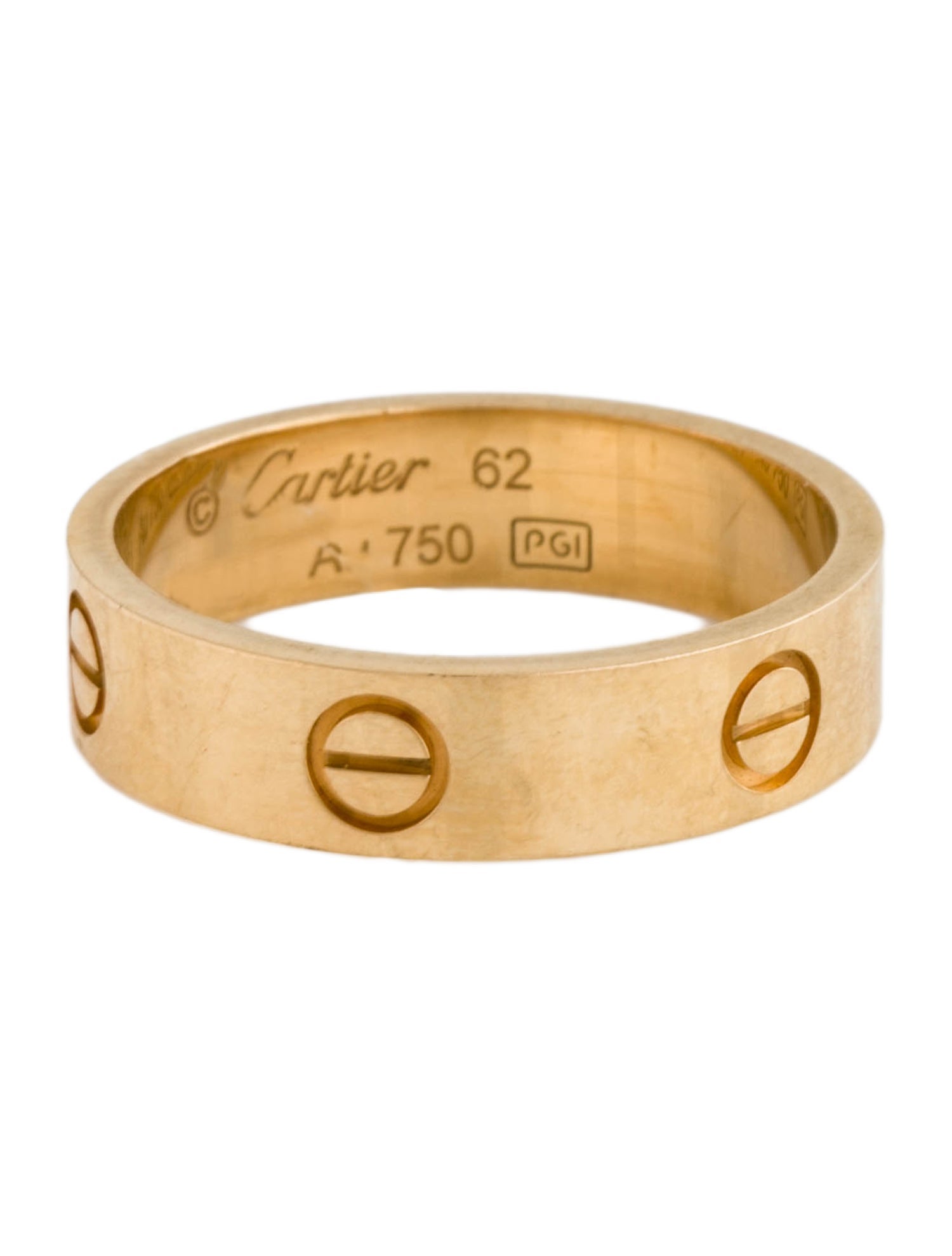 Cartier LOVE Ring, Classic Model