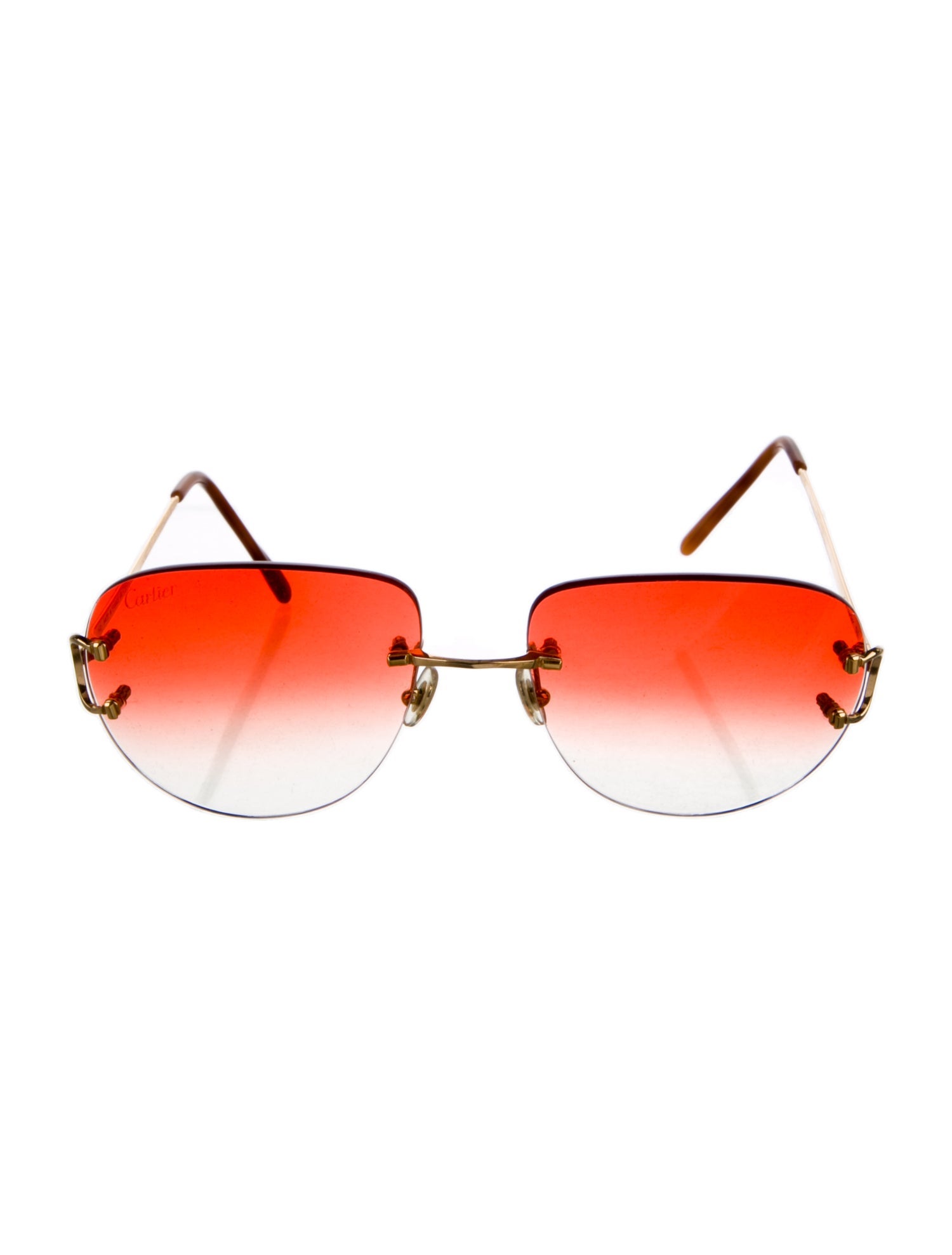 Cartier Square Gradient Sunglasses