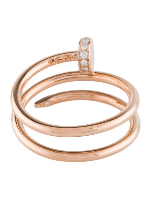 Cartier Juste un Clou Ring, Double, Diamonds