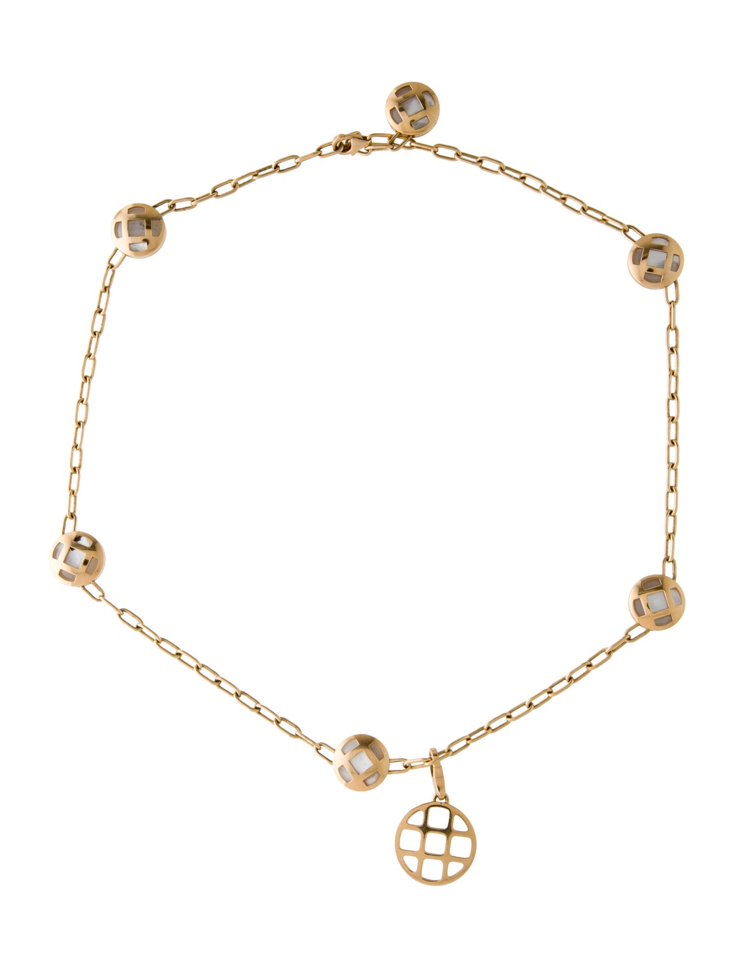 Cartier Mother of Pearl Pasha de Cartier Necklace