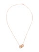 Cartier 6 Diamond LOVE Pendant Necklace
