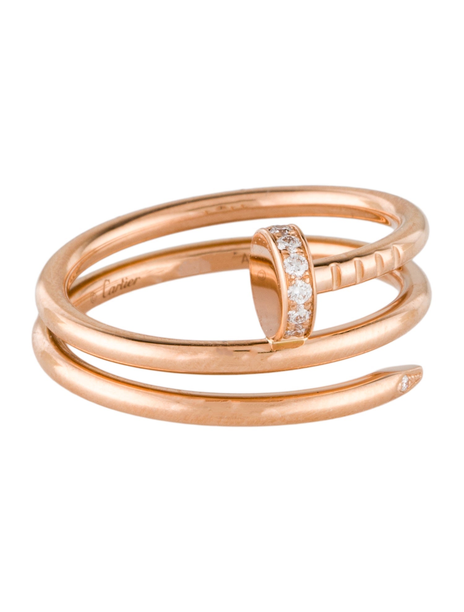 Cartier Diamond Juste un Clou Ring, Double