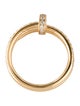 Cartier Juste un Clou Ring, Double, Half-Paved